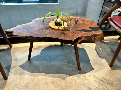 Title: Burl Wood Coffee Table – A Stunning Natural Masterpiece (One-of-a-Kind)