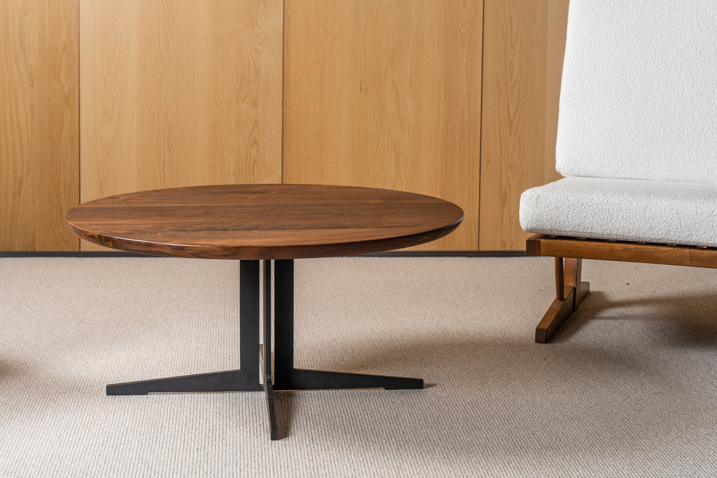 Copenhagen Round Side Table – Scandinavian Elegance in Minimalist Form