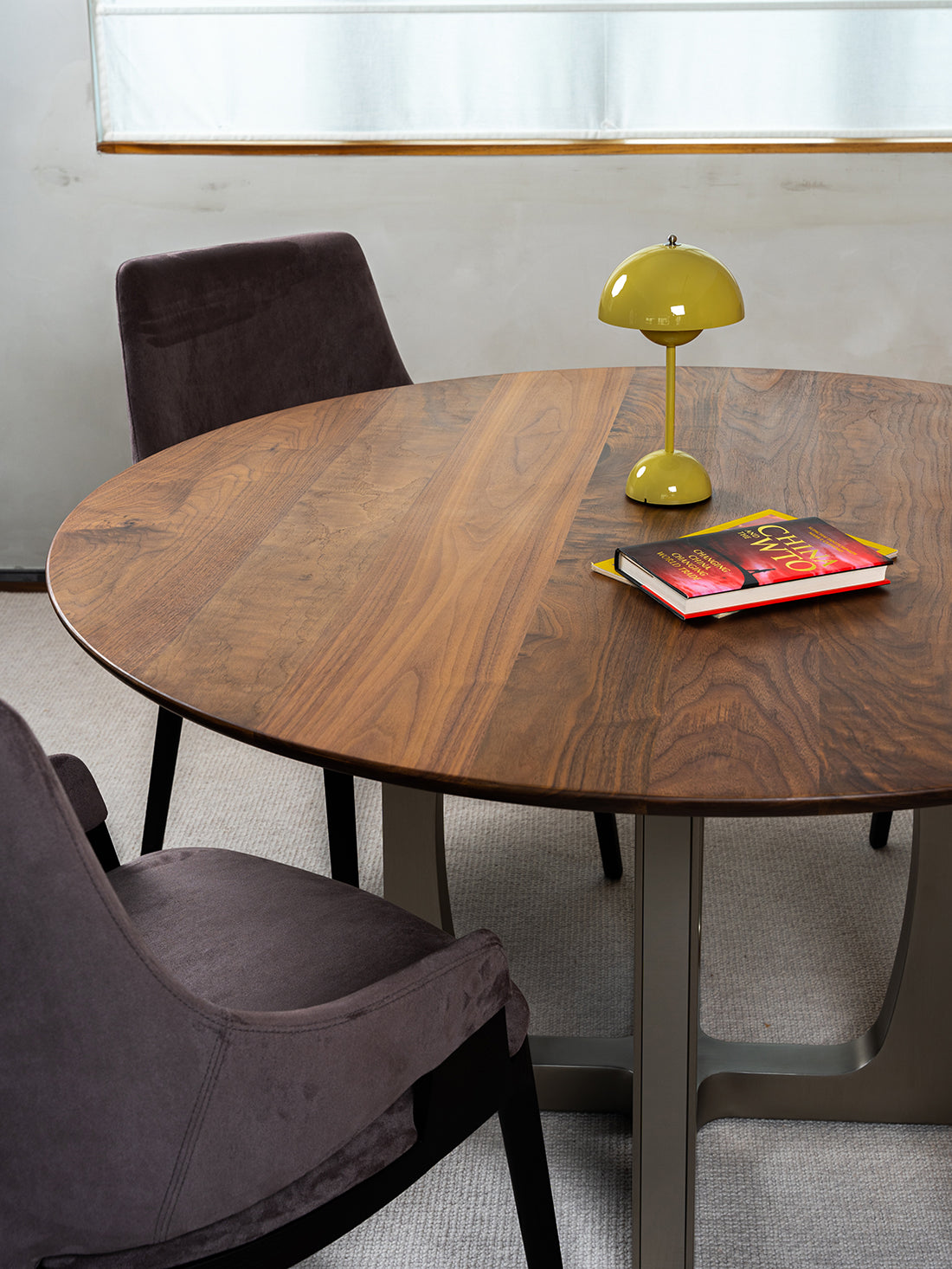 Chelsea Black Walnut Dining Table – Contemporary Elegance in Solid Wood