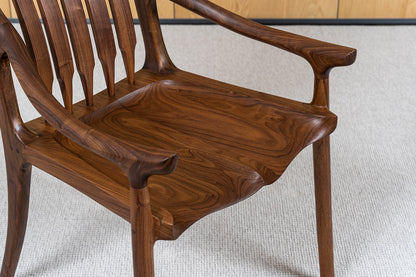 High-back Maloof Chair – A Grand Statement of Classic Craftsmanship